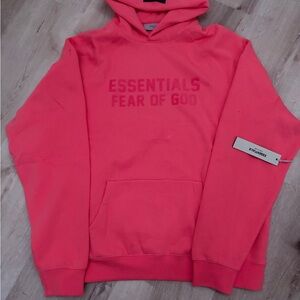 Essentials Coral Hoodie